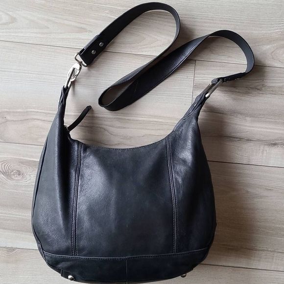 Ellington Bags Ellington Italian Leather Black Hobo Bag 3x 1 Poshmark